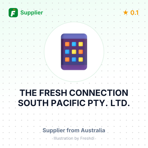 THE FRESH CONNECTION SOUTH PACIFIC PTY. LTD. – summary card, no photo uploaded yet