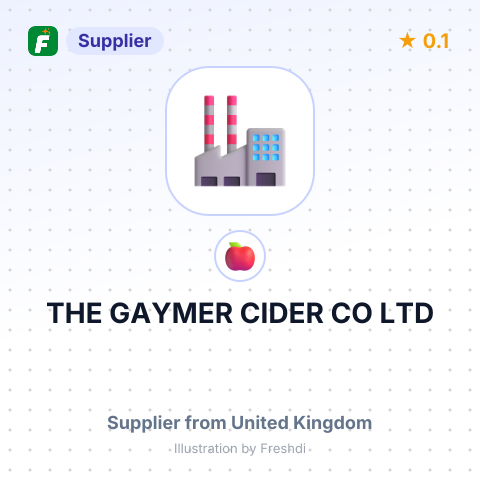 THE GAYMER CIDER CO  LTD – summary card, no photo uploaded yet