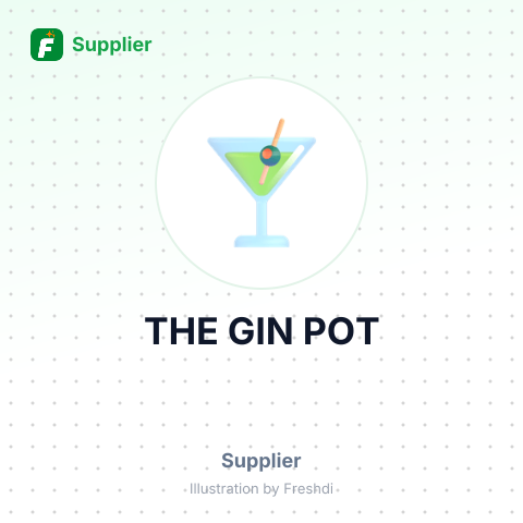THE GIN POT – summary card, no photo uploaded yet