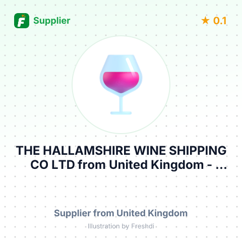 THE HALLAMSHIRE WINE SHIPPING CO LTD – summary card, no photo uploaded yet