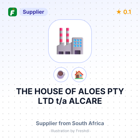 THE HOUSE OF ALOES PTY LTD t/a ALCARE – summary card, no photo uploaded yet