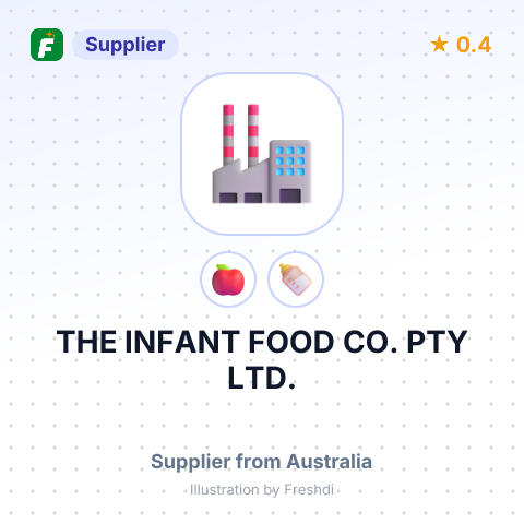 THE INFANT FOOD CO. PTY LTD. – summary card, no photo uploaded yet
