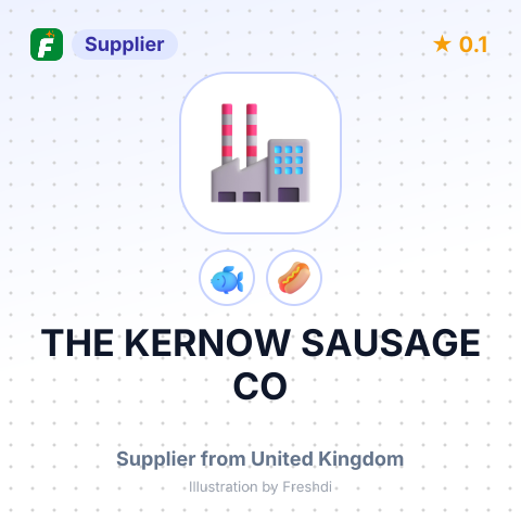 THE KERNOW SAUSAGE CO – summary card, no photo uploaded yet