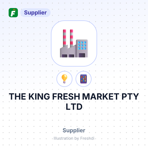 THE KING FRESH MARKET PTY LTD – summary card, no photo uploaded yet