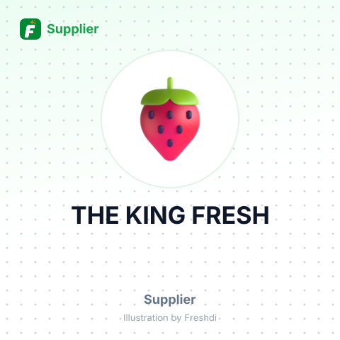 THE KING FRESH – summary card, no photo uploaded yet