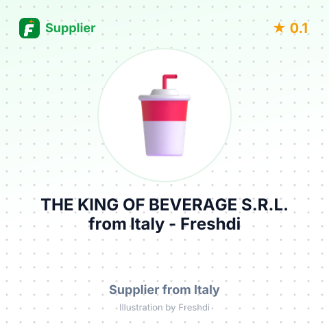 THE KING OF BEVERAGE S.R.L. – summary card, no photo uploaded yet