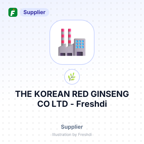 THE KOREAN RED GINSENG CO LTD – summary card, no photo uploaded yet