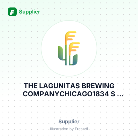 THE LAGUNITAS BREWING COMPANYCHICAGO1834 S WASHTENAW AVECHICAGO IL – summary card, no photo uploaded yet