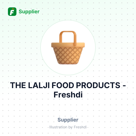 THE LALJI FOOD PRODUCTS – summary card, no photo uploaded yet