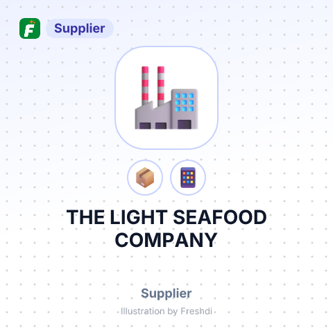 THE LIGHT SEAFOOD COMPANY – summary card, no photo uploaded yet