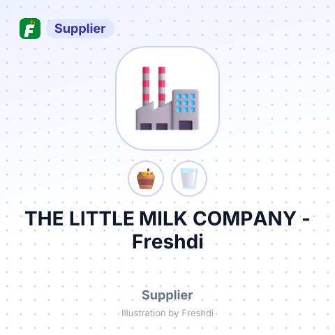 THE LITTLE MILK COMPANY – summary card, no photo uploaded yet