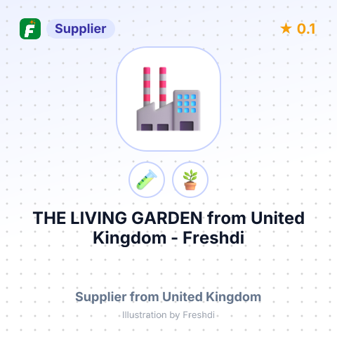THE LIVING GARDEN – summary card, no photo uploaded yet