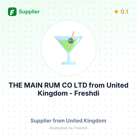 THE MAIN RUM CO LTD – summary card, no photo uploaded yet
