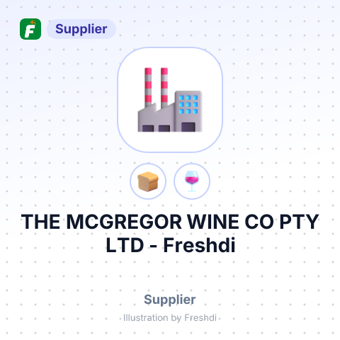 THE MCGREGOR WINE CO PTY LTD – summary card, no photo uploaded yet