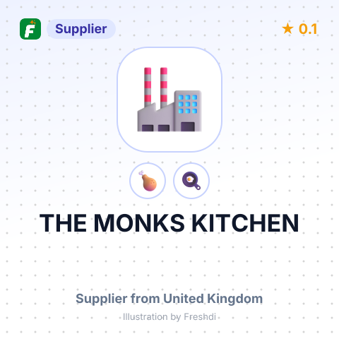 THE MONKS KITCHEN – summary card, no photo uploaded yet