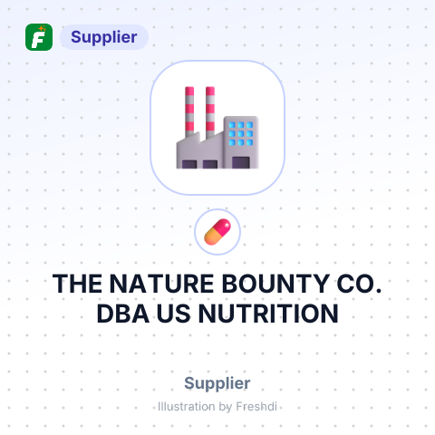 THE NATURE BOUNTY CO. DBA US NUTRITION – summary card, no photo uploaded yet