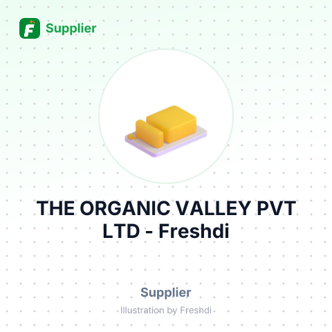 THE ORGANIC VALLEY PVT LTD – summary card, no photo uploaded yet