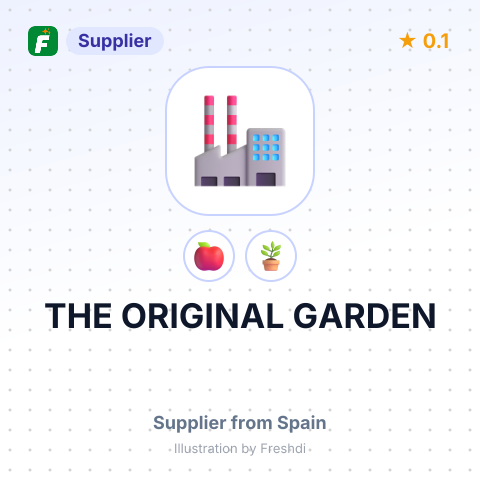 THE ORIGINAL GARDEN – summary card, no photo uploaded yet
