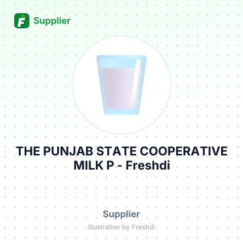 THE PUNJAB STATE COOPERATIVE MILK P – summary card, no photo uploaded yet