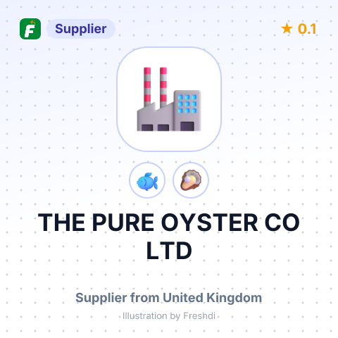 THE PURE OYSTER CO LTD – summary card, no photo uploaded yet