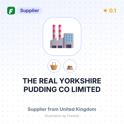 THE REAL YORKSHIRE PUDDING CO LIMITED – summary card, no photo uploaded yet