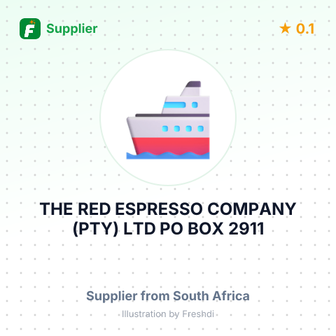 THE RED ESPRESSO COMPANY (PTY) LTD PO BOX 2911 – summary card, no photo uploaded yet