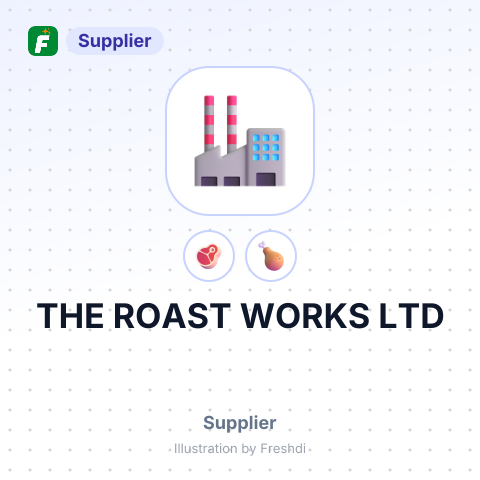 THE ROAST WORKS LTD – summary card, no photo uploaded yet