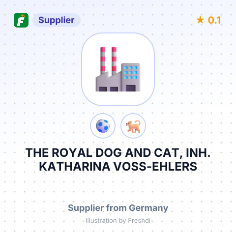 THE ROYAL DOG AND CAT, INH. KATHARINA VOSS-EHLERS – summary card, no photo uploaded yet
