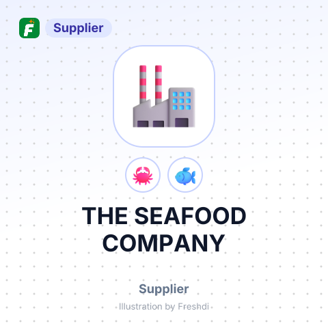 THE SEAFOOD COMPANY – summary card, no photo uploaded yet