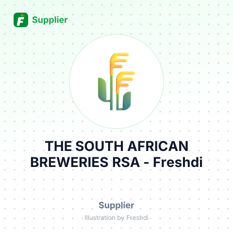 THE SOUTH AFRICAN BREWERIES RSA – summary card, no photo uploaded yet