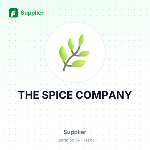 THE SPICE COMPANY – summary card, no photo uploaded yet