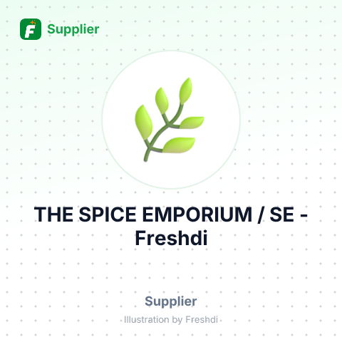 THE SPICE EMPORIUM / SE – summary card, no photo uploaded yet