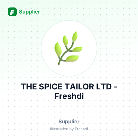 THE SPICE TAILOR LTD – summary card, no photo uploaded yet