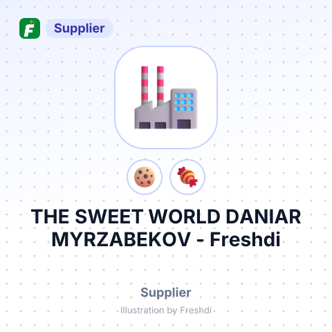 THE SWEET WORLD DANIAR MYRZABEKOV – summary card, no photo uploaded yet