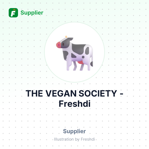 THE VEGAN SOCIETY – summary card, no photo uploaded yet