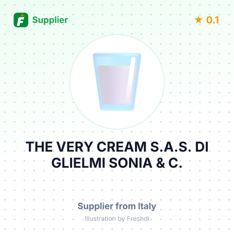 THE VERY CREAM S.A.S. DI GLIELMI SONIA & C. – summary card, no photo uploaded yet