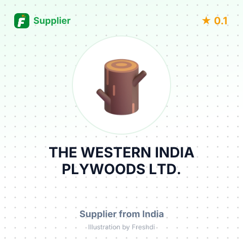 THE WESTERN INDIA PLYWOODS LTD. – summary card, no photo uploaded yet