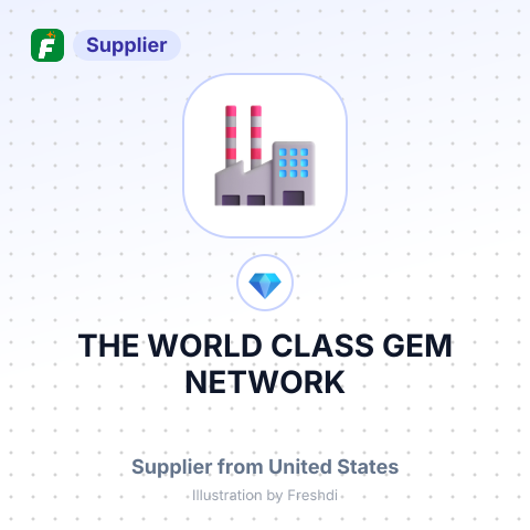 THE WORLD CLASS GEM NETWORK – summary card, no photo uploaded yet