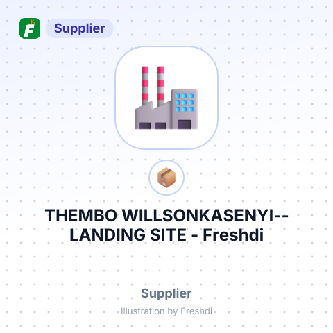 THEMBO WILLSONKASENYI--LANDING SITE – summary card, no photo uploaded yet
