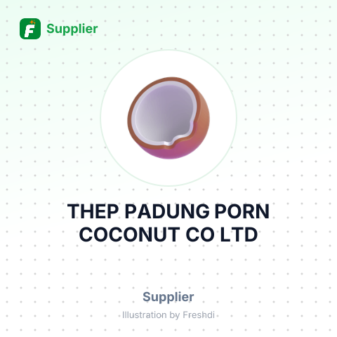 THEP PADUNG PORN COCONUT CO LTD – summary card, no photo uploaded yet