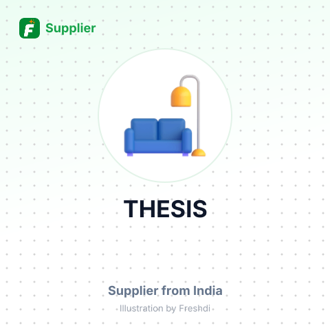 THESIS – summary card, no photo uploaded yet