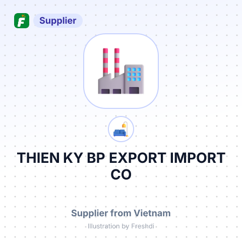 THIEN KY BP EXPORT IMPORT CO – summary card, no photo uploaded yet