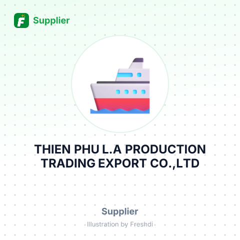 THIEN PHU L.A PRODUCTION TRADING EXPORT CO.,LTD – summary card, no photo uploaded yet