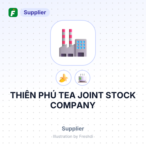 THIÊN PHÚ TEA JOINT STOCK COMPANY – summary card, no photo uploaded yet