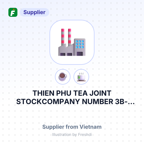 THIEN PHU TEA JOINT STOCKCOMPANY  NUMBER 3B- THE – summary card, no photo uploaded yet