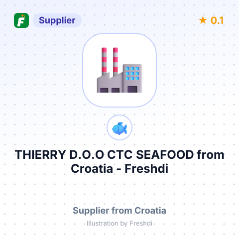 THIERRY D.O.O CTC SEAFOOD – summary card, no photo uploaded yet