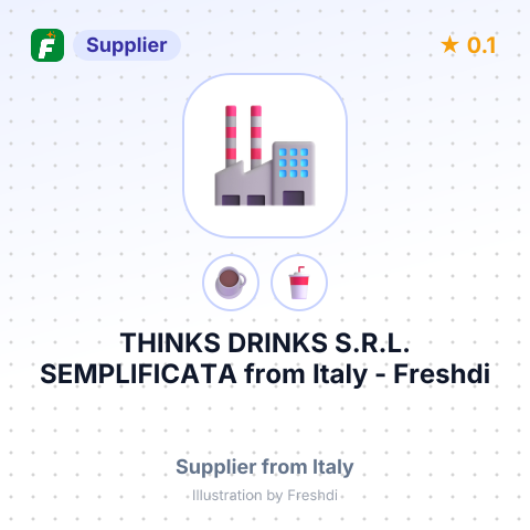 THINKS DRINKS S.R.L. SEMPLIFICATA – summary card, no photo uploaded yet