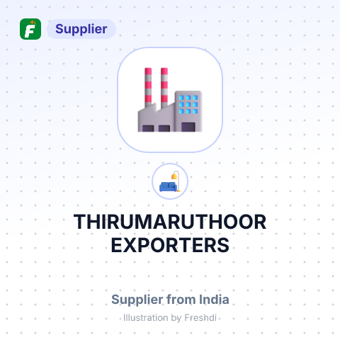 THIRUMARUTHOOR EXPORTERS – summary card, no photo uploaded yet