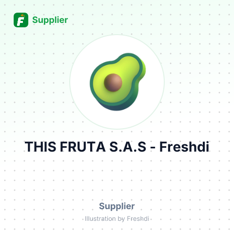 THIS FRUTA S.A.S – summary card, no photo uploaded yet
