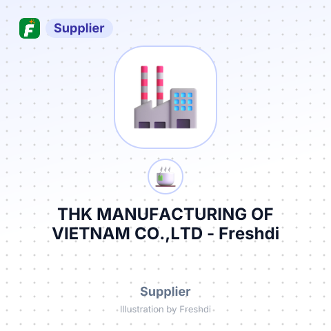 THK MANUFACTURING OF VIETNAM CO.,LTD – summary card, no photo uploaded yet